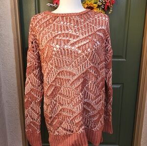 Boho Chic Knitted Sweater